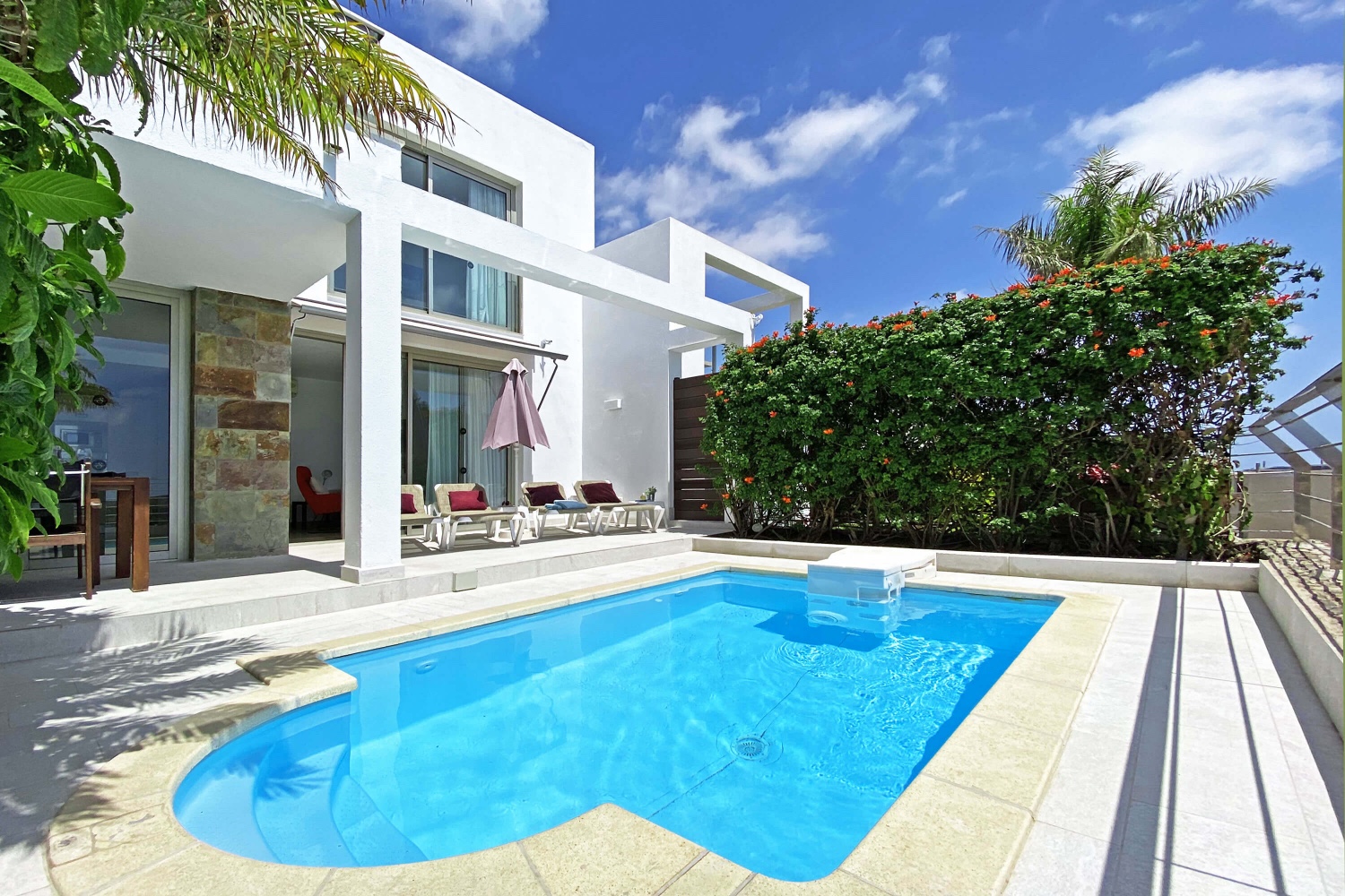 Lujosa casa de vacaciones con piscina privada en el campo de golf de Salobre en el sur de Gran Canaria, Villa Golfers 12.