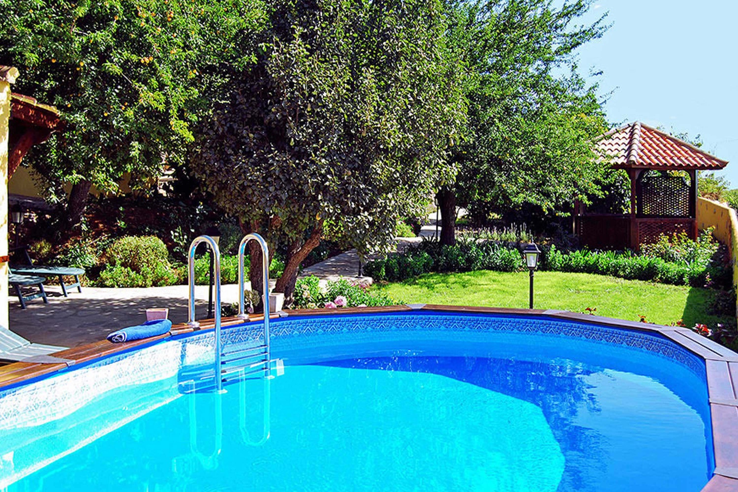 Rustik och med stor uppmärksamhet på detaljer utrustade hus med privat pool i den gröna norra Teneriffa