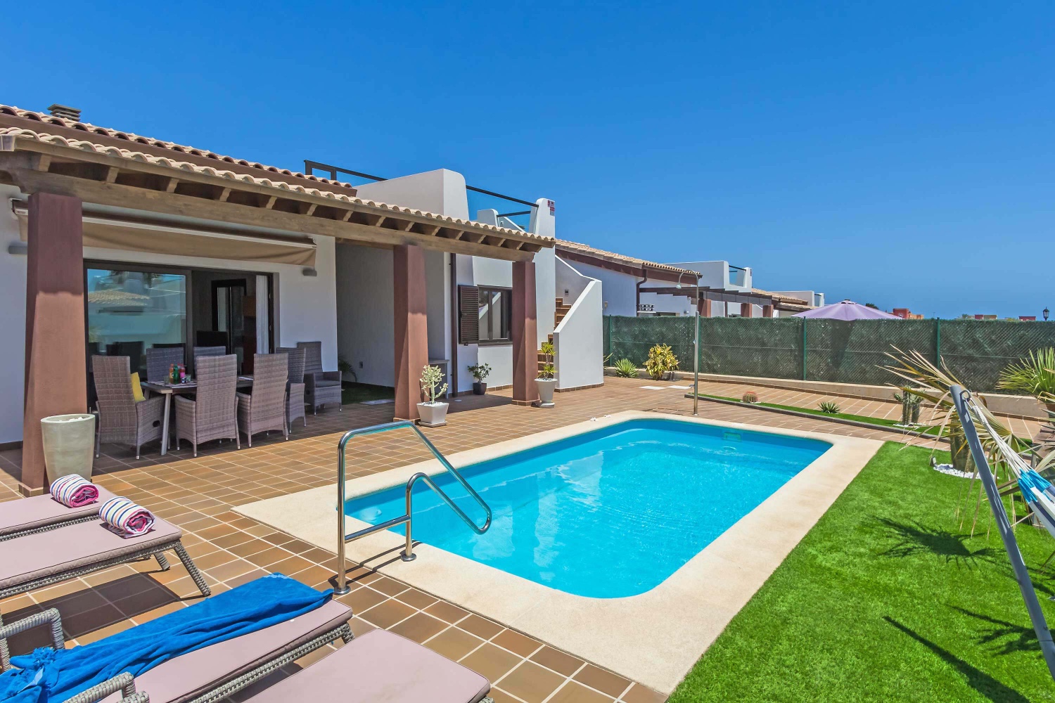 Luxuriöse und schöne Villa in einer angenehmen Umgebung, perfekt, um Ihren Urlaub auf der Insel Fuerteventura zu genießen