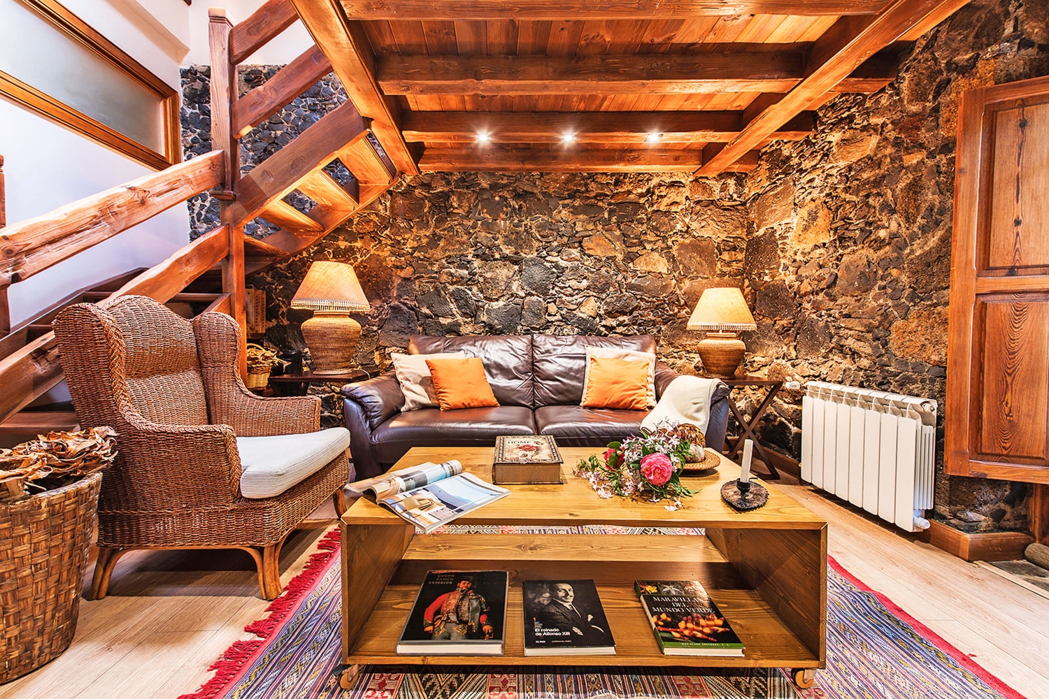 Vakantie appartement ingericht met stijl in een gebied van het Canarische eiland Tenerife